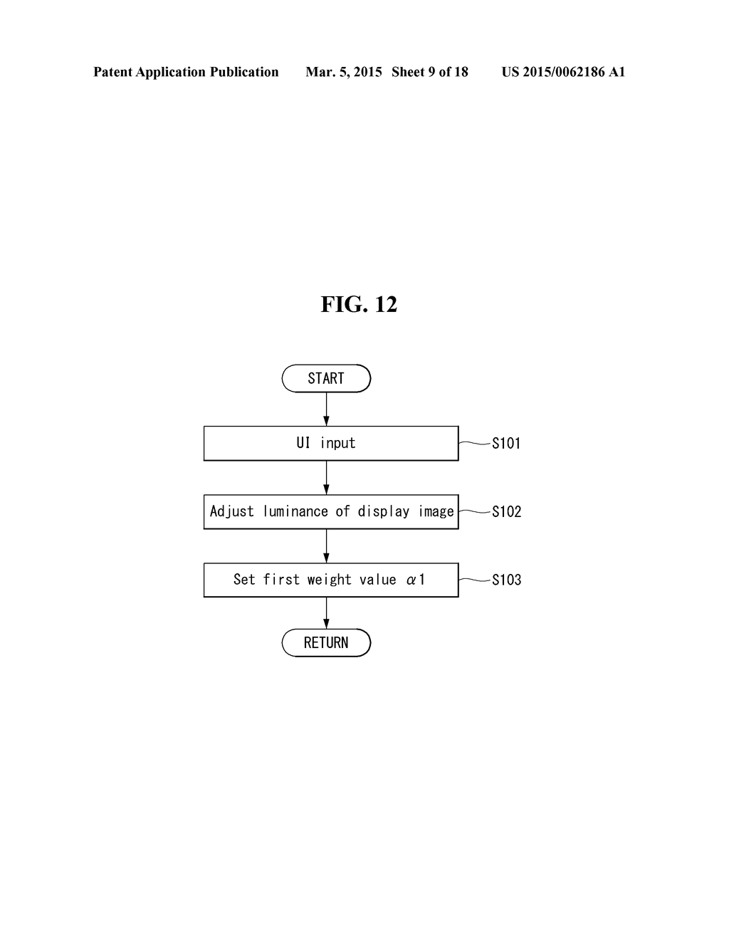 DISPLAY DEVICE AND LUMINANCE CONTROL METHOD THEREOF - diagram, schematic, and image 10