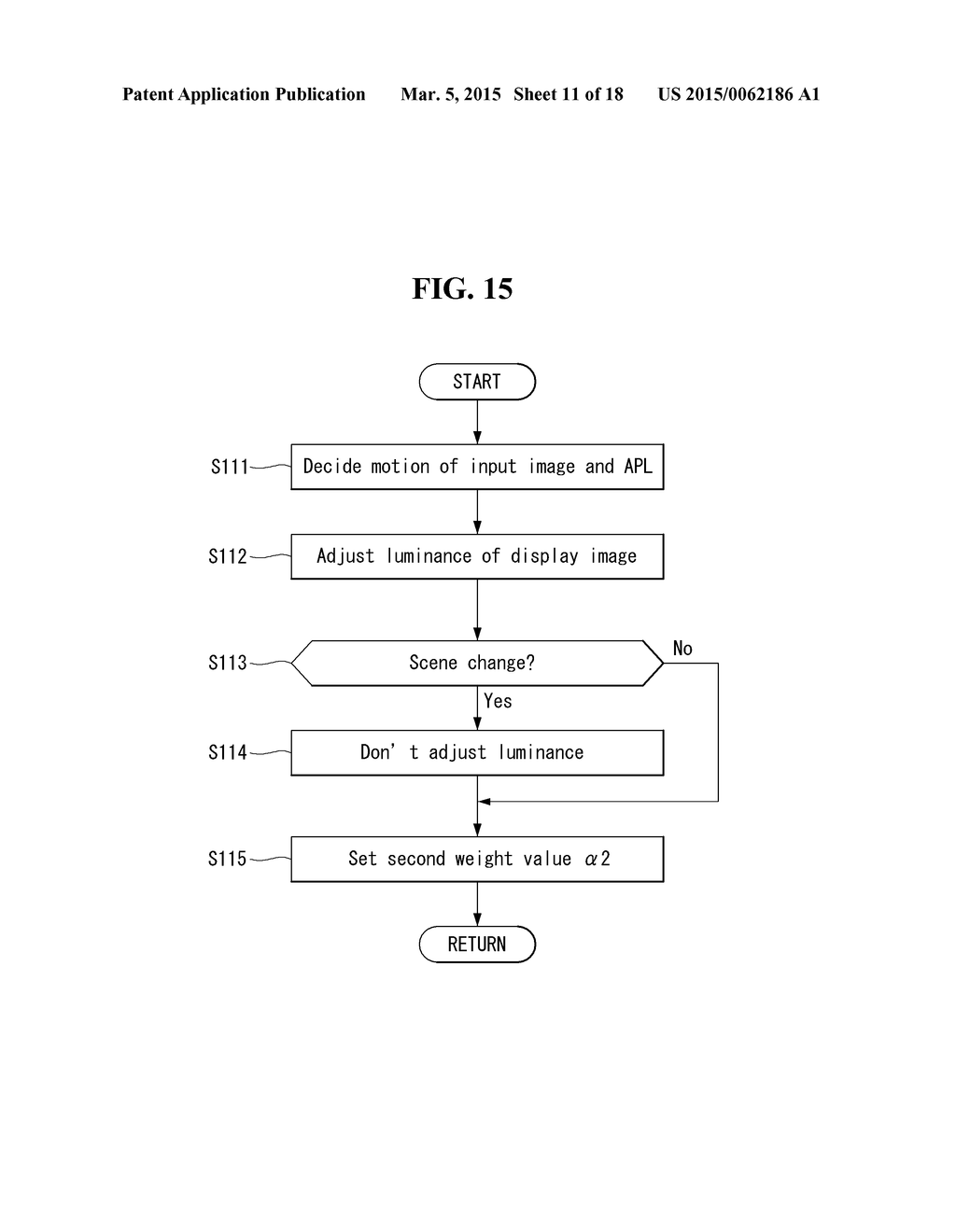 DISPLAY DEVICE AND LUMINANCE CONTROL METHOD THEREOF - diagram, schematic, and image 12