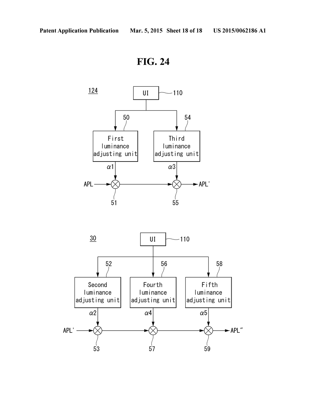 DISPLAY DEVICE AND LUMINANCE CONTROL METHOD THEREOF - diagram, schematic, and image 19