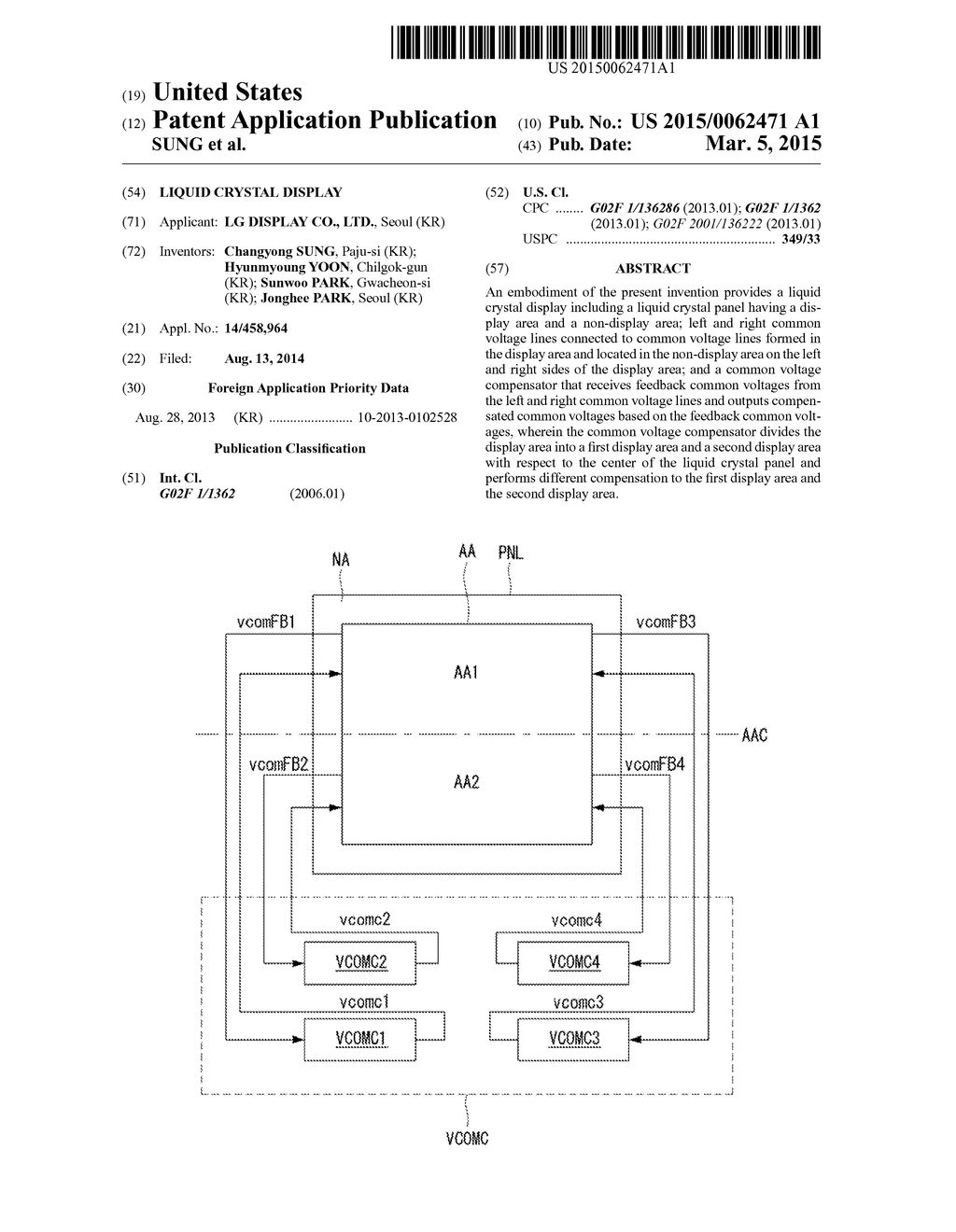 LIQUID CRYSTAL DISPLAY - diagram, schematic, and image 01