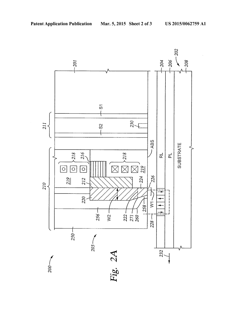 CAPPING MATERIALS FOR MAGNETIC READ HEAD SENSOR - diagram, schematic, and image 03