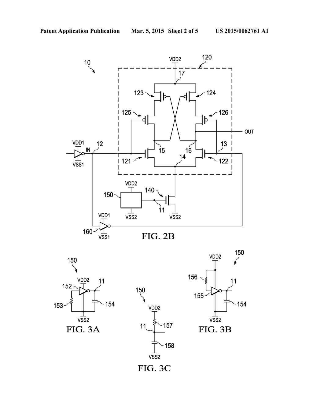 Electrostatic Discharge Protection for Level-Shifter Circuit - diagram, schematic, and image 03