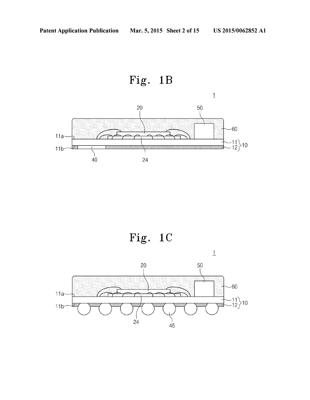 SEMICONDUCTOR PACKAGES HAVING PASSIVE COMPONENTS AND METHODS FOR     FABRICATING THE SAME - diagram, schematic, and image 03