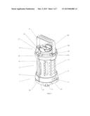 Portable Camping Lamp diagram and image