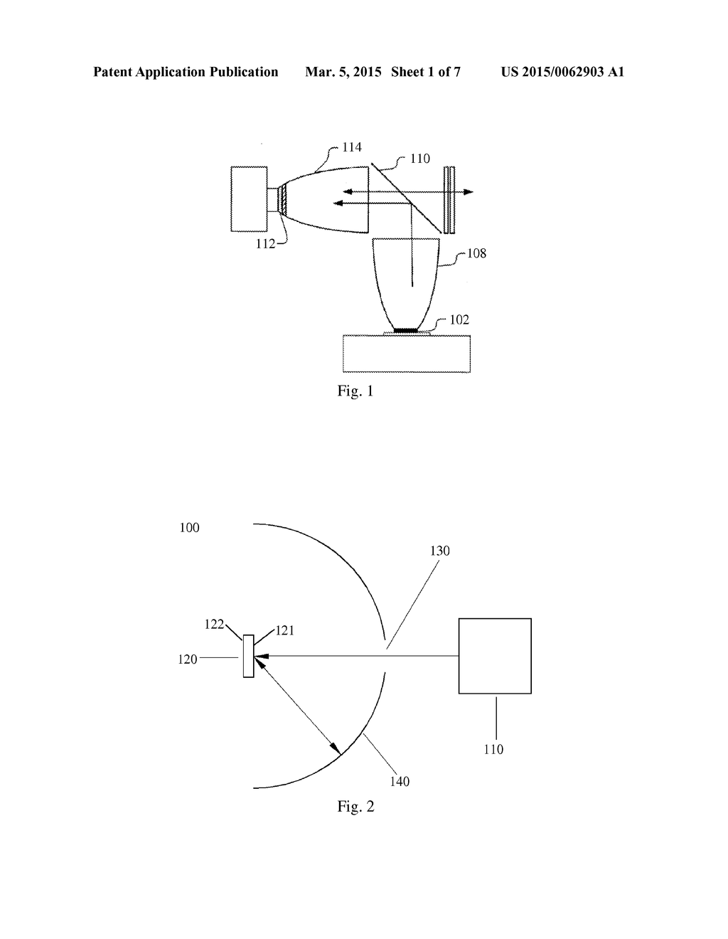 LIGHT EMITTING DEVICE AND PROJECTION SYSTEM ADOPTING SAME - diagram, schematic, and image 02