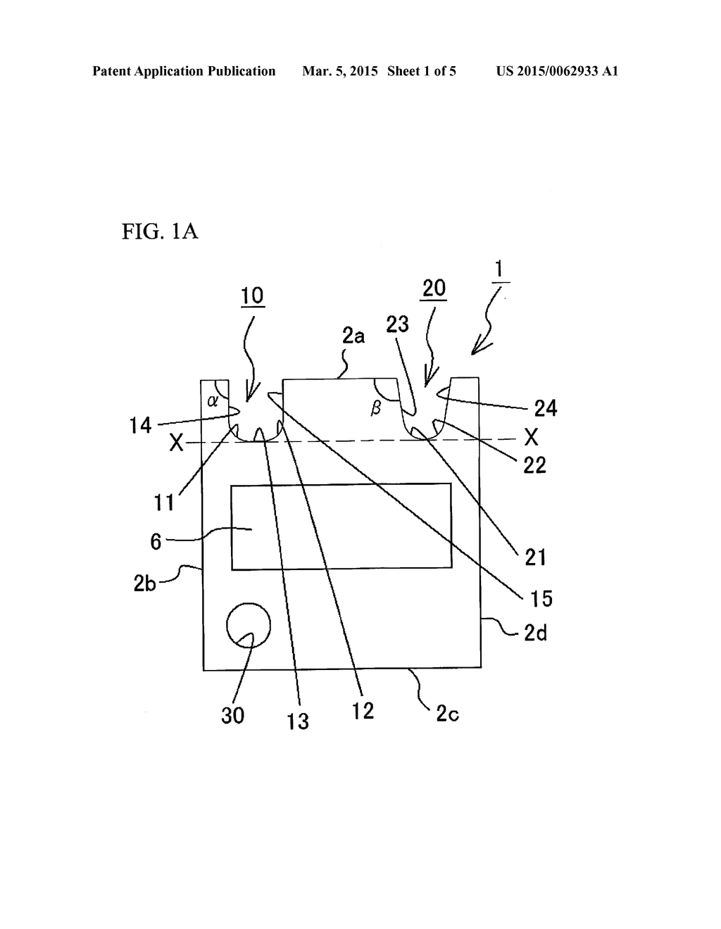 SUBSTRATE FOR MOUNTING LIGHT EMITTING ELEMENT AND METHOD OF FIXING THE     SUBSTRATE MEMBER - diagram, schematic, and image 02