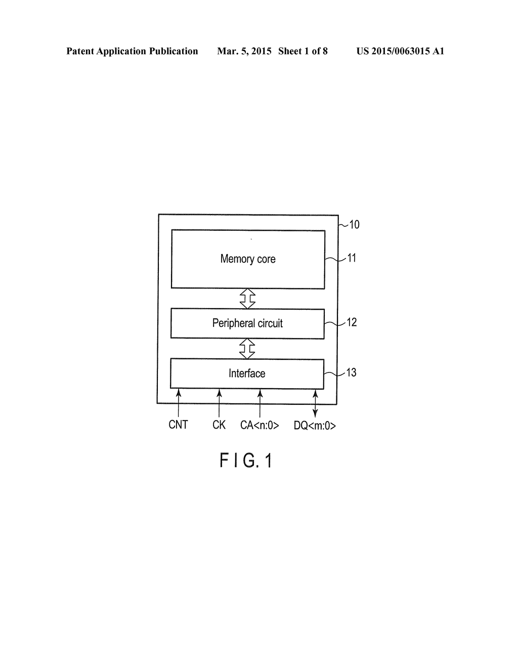 SEMICONDUCTOR MEMORY DEVICE - diagram, schematic, and image 02