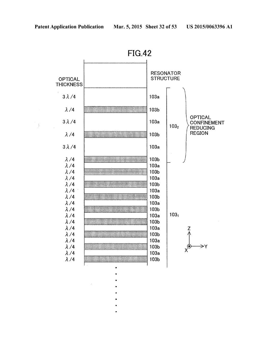 VERTICAL CAVITY SURFACE EMITTING LASER DEVICE, VERTICAL CAVITY     SURFACEEMITTING LASER ARRAY, OPTICAL SCANNING APPARATUS, IMAGE FORMING     APPARATUS, OPTICAL TRANSMISSION MODULE AND OPTICAL TRANSMISSION SYSTEM - diagram, schematic, and image 33