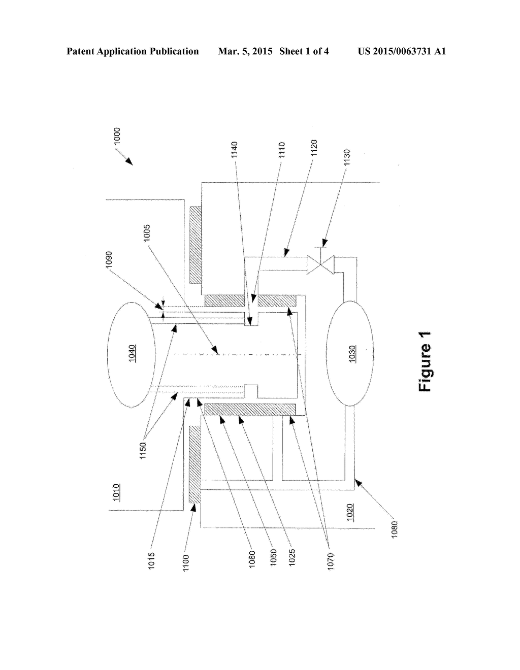 SINGLE AXIS ROTATIONAL GAS BEARING WITH FEED-THROUGH - diagram, schematic, and image 02