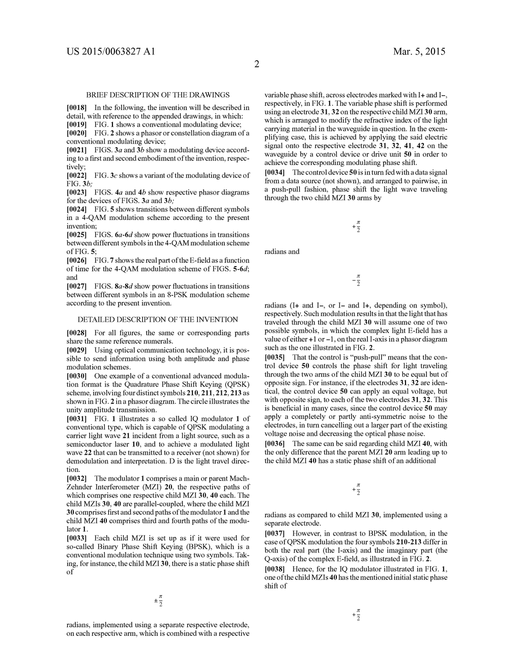 METHOD FOR MODULATING A CARRIER LIGHT WAVE - diagram, schematic, and image 13