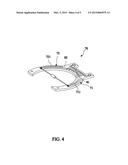 FAN FRAME HAVING TEMPERTURE DETECTING ELEMENT AND FAN HAVING TEMPERTURE     DETECTING ELEMENT diagram and image