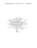 FUNCTIONALLY ASYMMETRIC TWO-SIDED TURBOCHARGER WHEEL AND DIFFUSER diagram and image