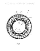 PRESS FIT KEYED OUTER RACE IN STATOR diagram and image