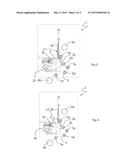 MACHINE FOR TRANSFERRING FLUIDS TO A WEB AND ASSOCIATED OPERATING METHOD diagram and image