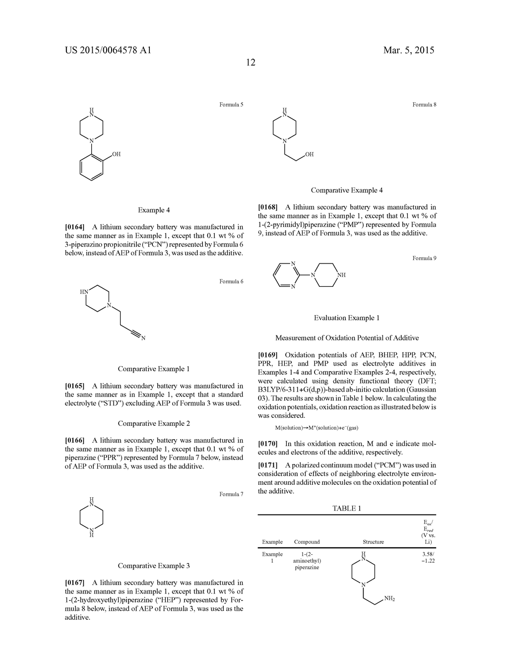 ELECTROLYTE FOR LITHIUM SECONDARY BATTERY AND LITHIUM SECONDARY BATTERY     USING THE SAME - diagram, schematic, and image 21