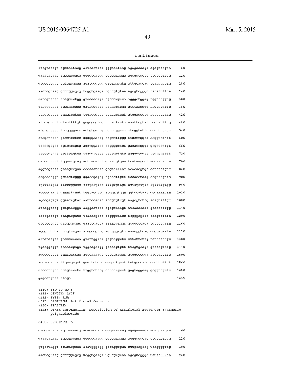 ENGINEERED NUCLEIC ACIDS AND METHODS OF USE THEREOF - diagram, schematic, and image 56