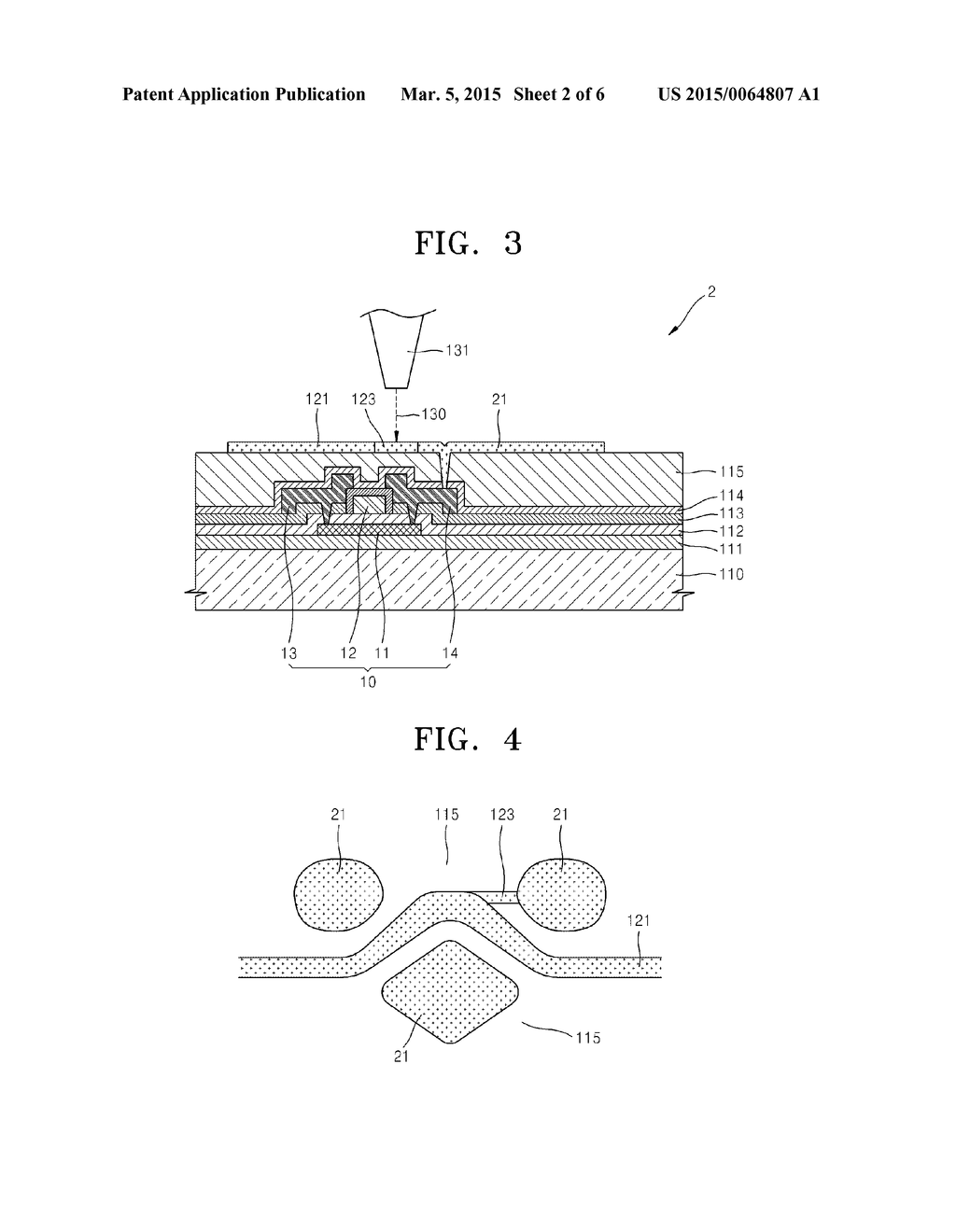 METHOD OF REPAIRING ORGANIC LIGHT-EMITTING DISPLAY APPARATUS - diagram, schematic, and image 03