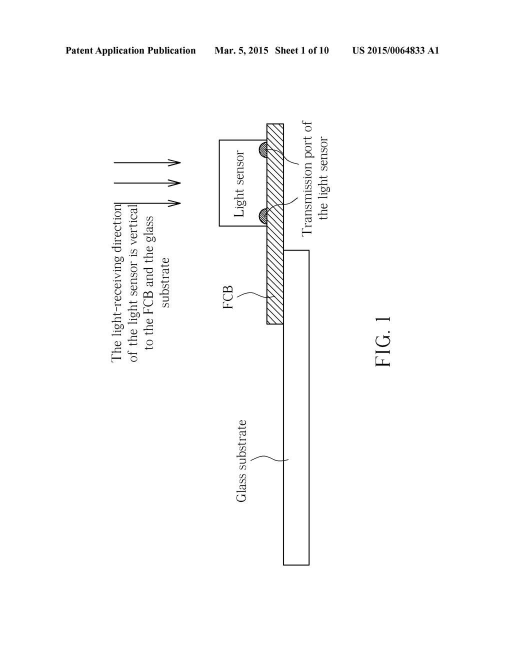 Connector of connecting light sensor and substrate and method of     fabricating light sensor - diagram, schematic, and image 02