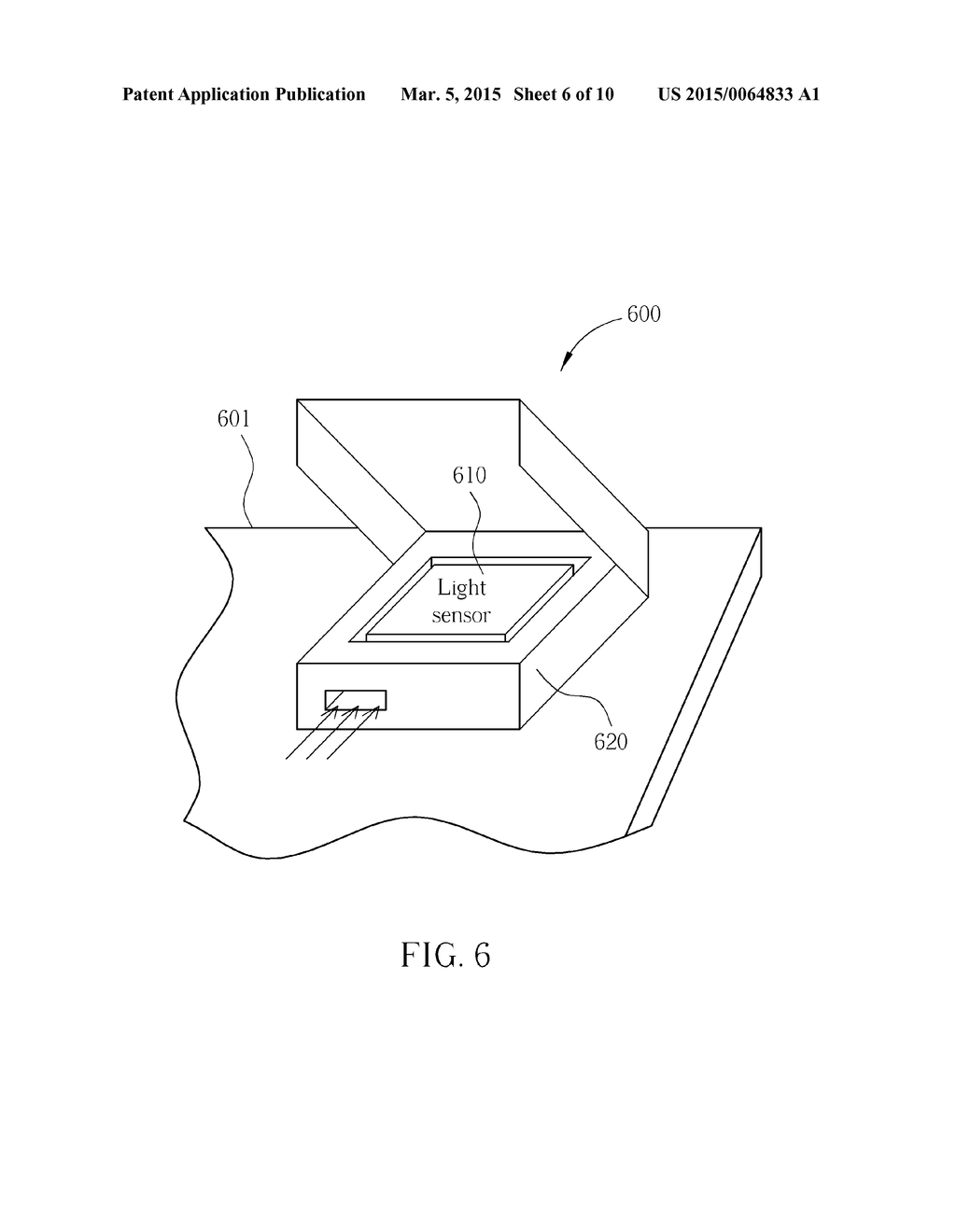 Connector of connecting light sensor and substrate and method of     fabricating light sensor - diagram, schematic, and image 07