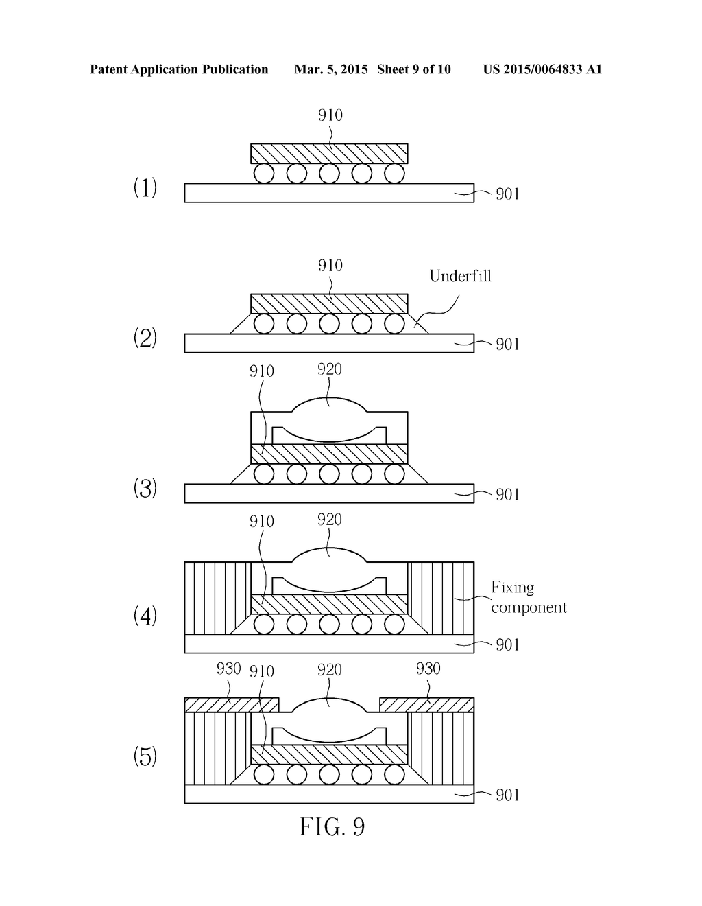 Connector of connecting light sensor and substrate and method of     fabricating light sensor - diagram, schematic, and image 10