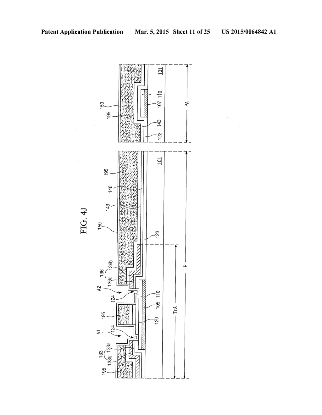 ARRAY SUBSTRATE AND METHOD OF FABRICATING THE SAME - diagram, schematic, and image 12