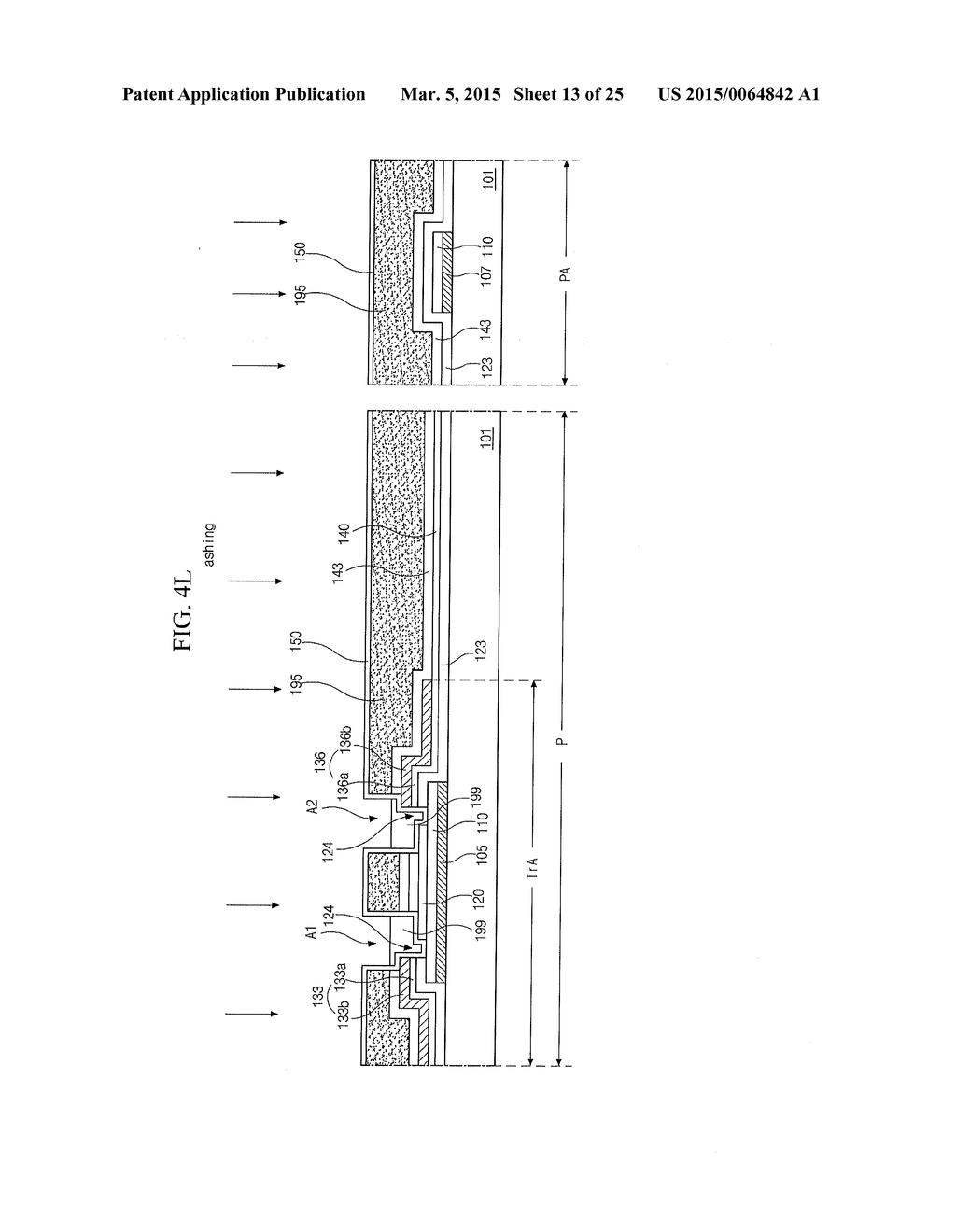 ARRAY SUBSTRATE AND METHOD OF FABRICATING THE SAME - diagram, schematic, and image 14