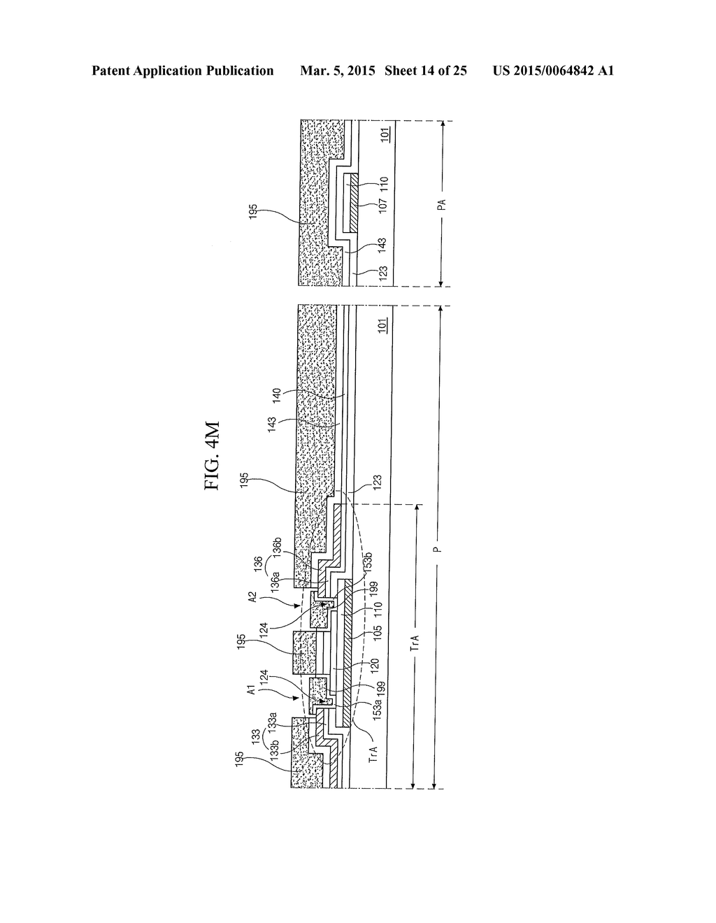 ARRAY SUBSTRATE AND METHOD OF FABRICATING THE SAME - diagram, schematic, and image 15