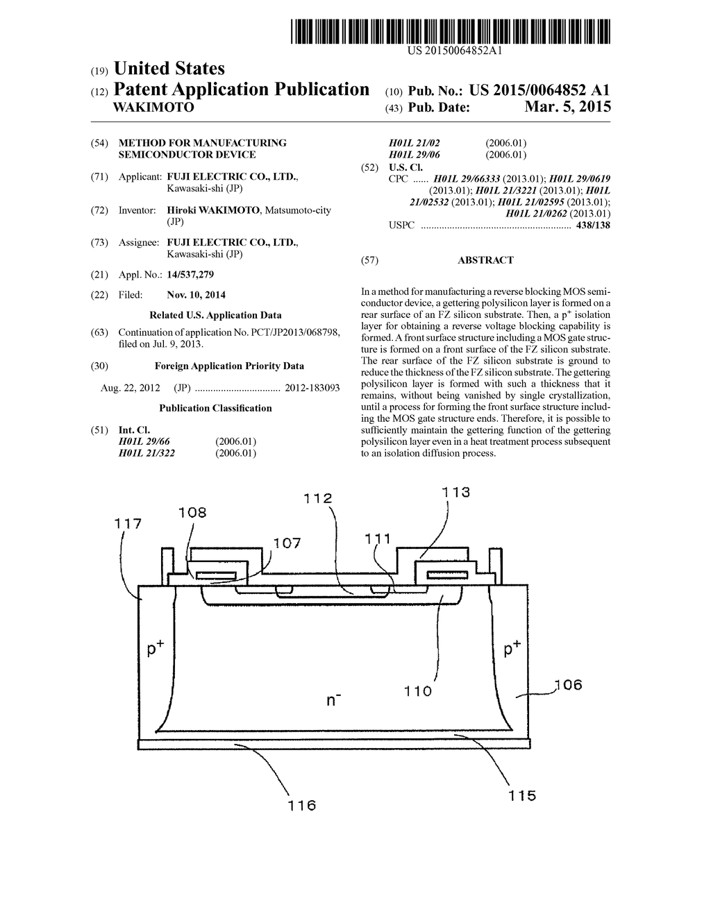 METHOD FOR MANUFACTURING SEMICONDUCTOR DEVICE - diagram, schematic, and image 01