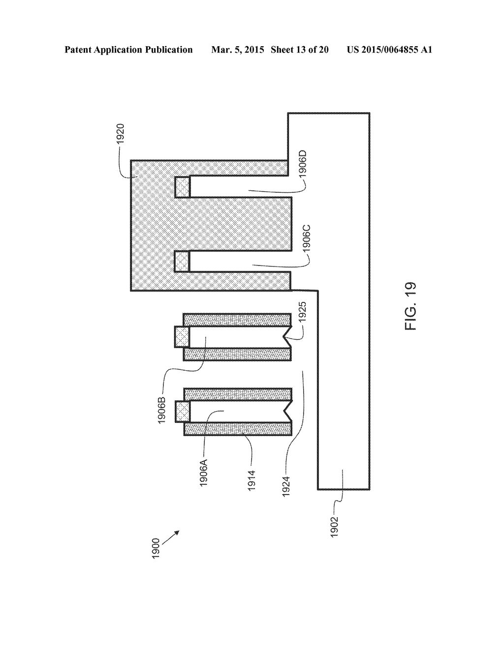 FINFET WITH DIELECTRIC ISOLATION BY SILICON-ON-NOTHING AND METHOD OF     FABRICATION - diagram, schematic, and image 14