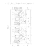 SEMICONDUCTOR DEVICE HAVING EMBEDDED STRAIN-INDUCING PATTERN AND METHOD OF     FORMING THE SAME diagram and image