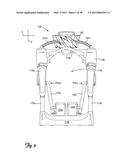 LOWER BODY MIMETIC EXERCISE DEVICE WITH FULLY OR PARTIALLY AUTONOMOUS     RIGHT AND LEFT LEG LINKS AND ERGONOMICALLY POSITIONED PIVOT POINTS diagram and image