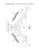 LOWER BODY MIMETIC EXERCISE DEVICE WITH FULLY OR PARTIALLY AUTONOMOUS     RIGHT AND LEFT LEG LINKS AND ERGONOMICALLY POSITIONED PIVOT POINTS diagram and image