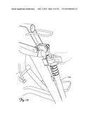 LOWER BODY MIMETIC EXERCISE DEVICE WITH FULLY OR PARTIALLY AUTONOMOUS     RIGHT AND LEFT LEG LINKS AND ERGONOMICALLY POSITIONED PIVOT POINTS diagram and image