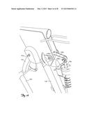 LOWER BODY MIMETIC EXERCISE DEVICE WITH FULLY OR PARTIALLY AUTONOMOUS     RIGHT AND LEFT LEG LINKS AND ERGONOMICALLY POSITIONED PIVOT POINTS diagram and image