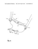 LOWER BODY MIMETIC EXERCISE DEVICE WITH FULLY OR PARTIALLY AUTONOMOUS     RIGHT AND LEFT LEG LINKS AND ERGONOMICALLY POSITIONED PIVOT POINTS diagram and image