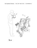 LOWER BODY MIMETIC EXERCISE DEVICE WITH FULLY OR PARTIALLY AUTONOMOUS     RIGHT AND LEFT LEG LINKS AND ERGONOMICALLY POSITIONED PIVOT POINTS diagram and image