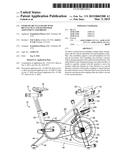 EXERCISE BICYCLE FRAME WITH BICYCLE SEAT AND HANDLEBAR ADJUSTMENT     ASSEMBLIES diagram and image