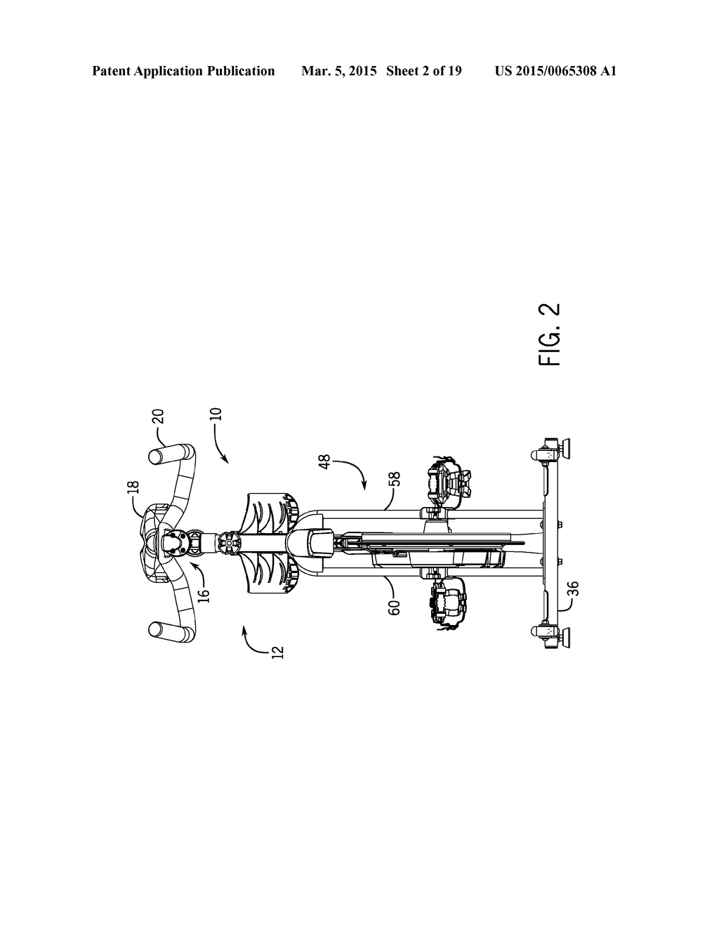 EXERCISE BICYCLE FRAME WITH BICYCLE SEAT AND HANDLEBAR ADJUSTMENT     ASSEMBLIES - diagram, schematic, and image 03