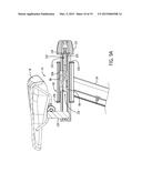 EXERCISE BICYCLE FRAME WITH BICYCLE SEAT AND HANDLEBAR ADJUSTMENT     ASSEMBLIES diagram and image