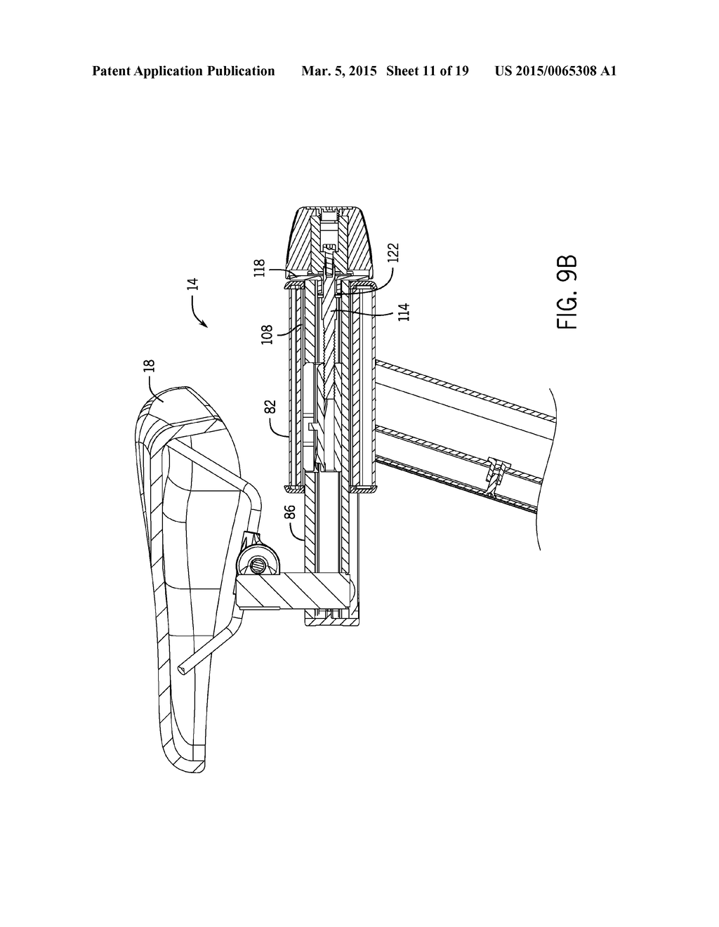 EXERCISE BICYCLE FRAME WITH BICYCLE SEAT AND HANDLEBAR ADJUSTMENT     ASSEMBLIES - diagram, schematic, and image 12