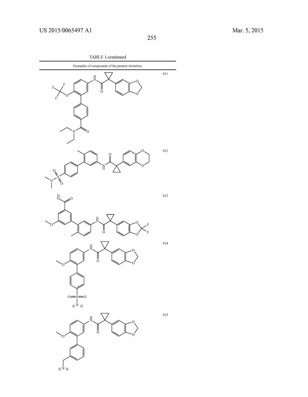 MODULATORS OF ATP-BINDING CASSETTE TRANSPORTERS - diagram, schematic, and image 256