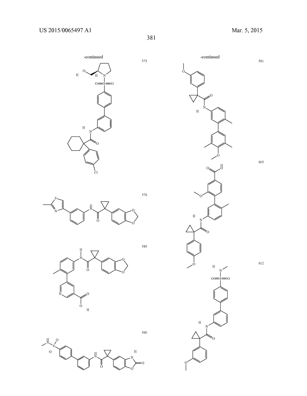 MODULATORS OF ATP-BINDING CASSETTE TRANSPORTERS - diagram, schematic, and image 382