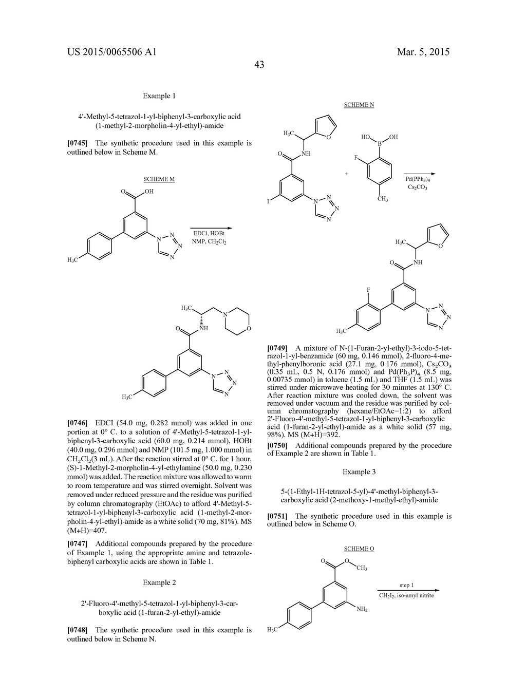 TETRAZOLE-SUBSTITUTED ARYLAMIDES AS P2X3 AND P2X2/3 ANTAGONISTS - diagram, schematic, and image 44