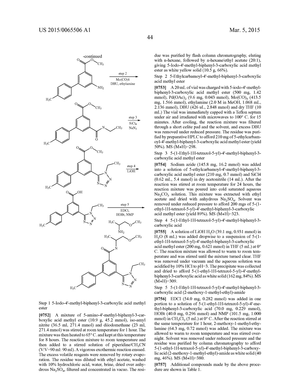 TETRAZOLE-SUBSTITUTED ARYLAMIDES AS P2X3 AND P2X2/3 ANTAGONISTS - diagram, schematic, and image 45