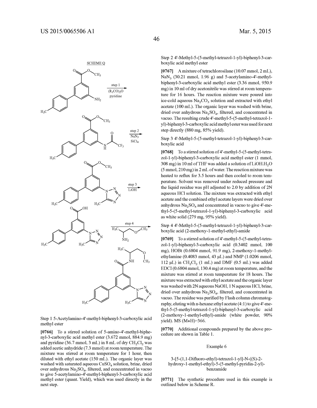 TETRAZOLE-SUBSTITUTED ARYLAMIDES AS P2X3 AND P2X2/3 ANTAGONISTS - diagram, schematic, and image 47