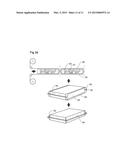 UNITARY ABSORBENT STRUCTURES COMPRISING AN ABSORBENT CORE AND/OR AN     ACQUISITION AND DISPERSION LAYER FOR ABSORBENT ARTICLES diagram and image