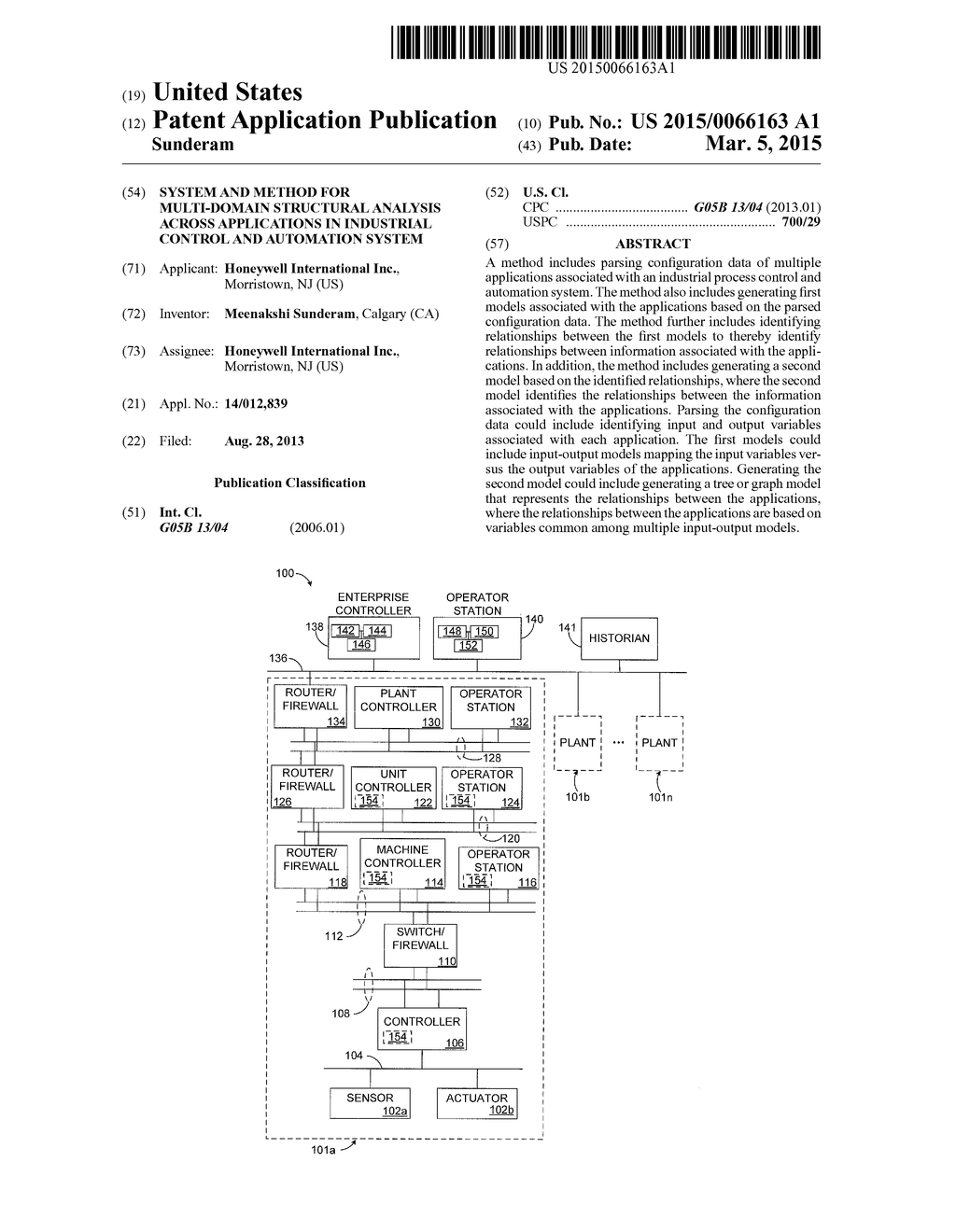 SYSTEM AND METHOD FOR MULTI-DOMAIN STRUCTURAL ANALYSIS ACROSS APPLICATIONS     IN INDUSTRIAL CONTROL AND AUTOMATION SYSTEM - diagram, schematic, and image 01