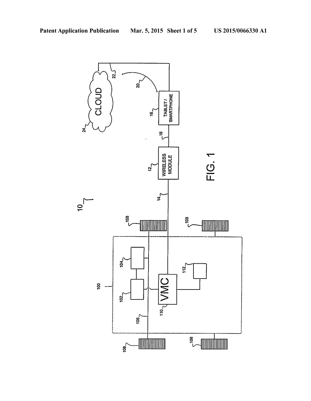 Wireless Communication System For Interfacing Golf And Utility Vehicles     With Consumer Electronics Devices - diagram, schematic, and image 02