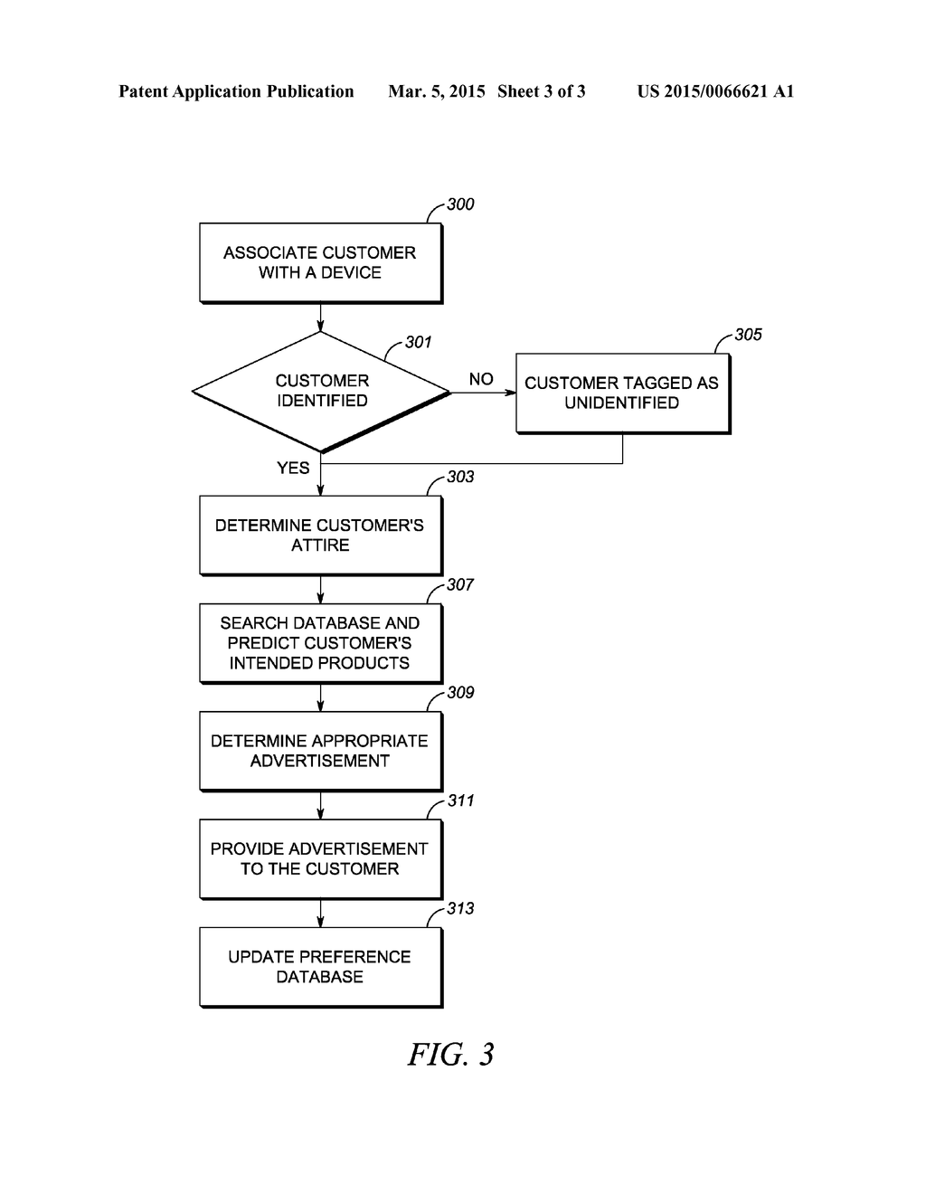 METHOD AND APPARATUS FOR PROVIDING ADVERTISEMENTS TO CUSTOMERS - diagram, schematic, and image 04