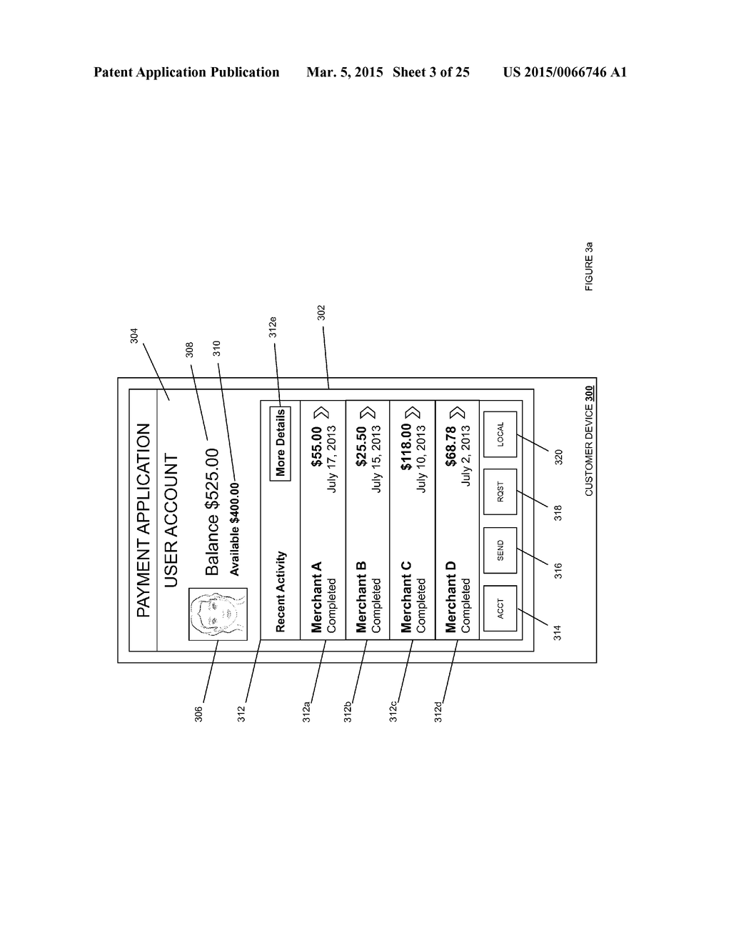 PAYMENT APPLICATION WITH MERCHANT PHYSICAL LOCATION PERSONALIZATION - diagram, schematic, and image 04